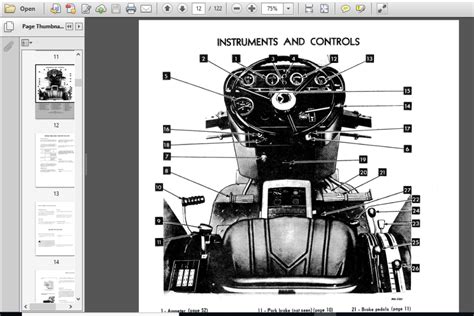 international 574 tractor lever diagram